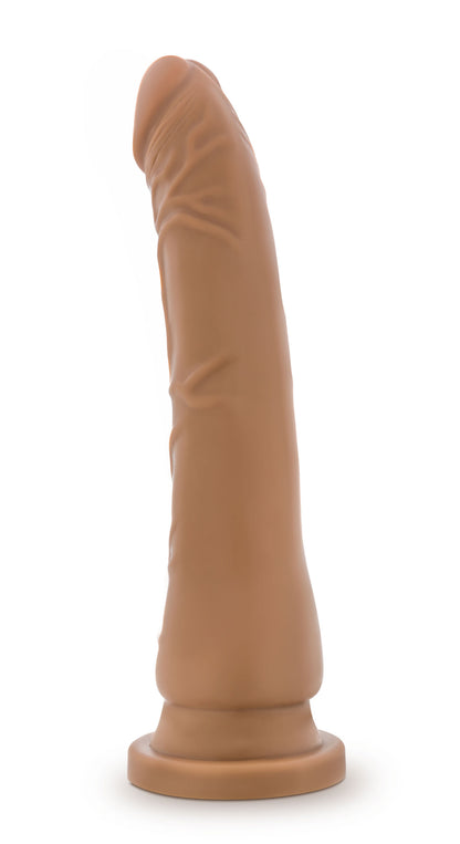 Dr. Skin Silicone - Dr. Noah - 8 Inch Dong With Suction Cup - Mocha | 819835026655 | Available at EroticWarehouse.com