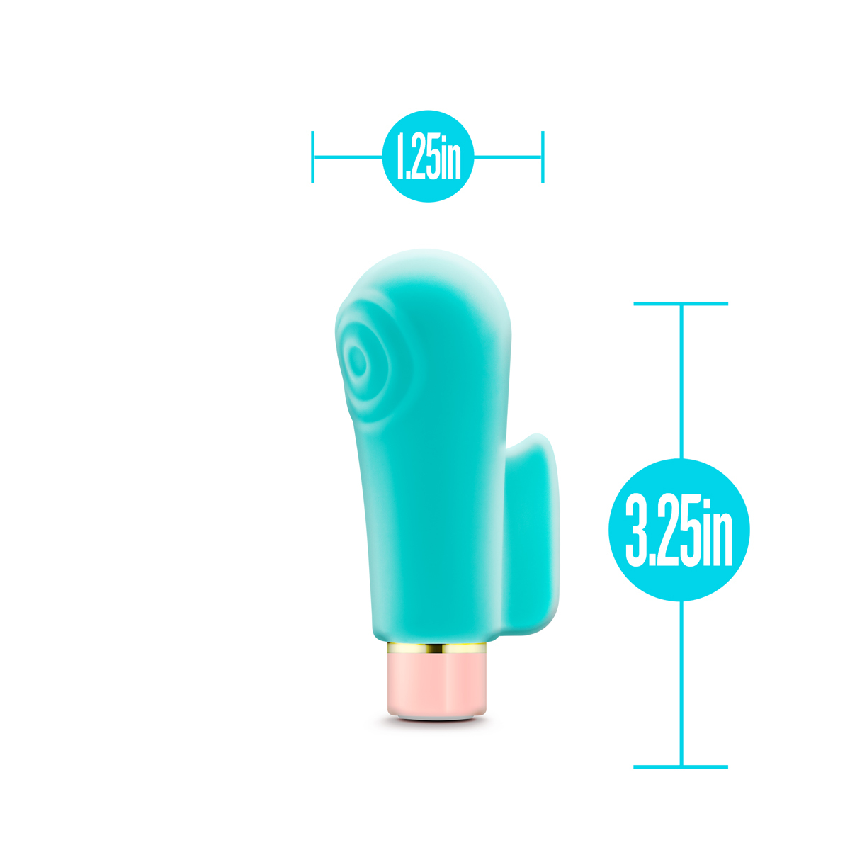Aria - Sensual Af - Teal | 819835028758 | Available at EroticWarehouse.com