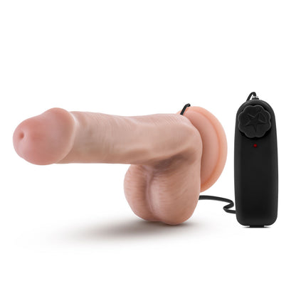 Dr. Skin - Dr. Rob - 6 Inch Vibrating Cock With Suction Cup - Vanilla | 819835022381 | Available at EroticWarehouse.com