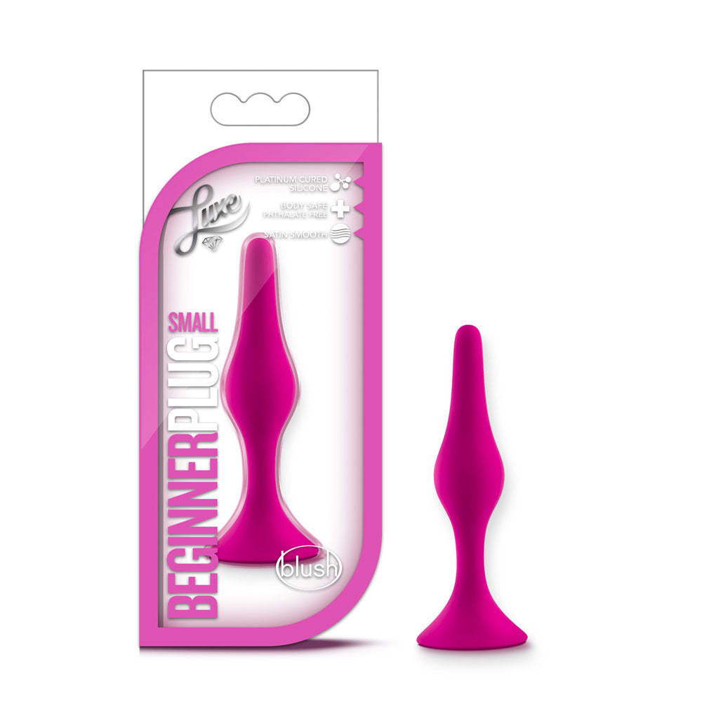 Luxe - Beginner Plug Small - Pink | 819835022800 | Available at EroticWarehouse.com