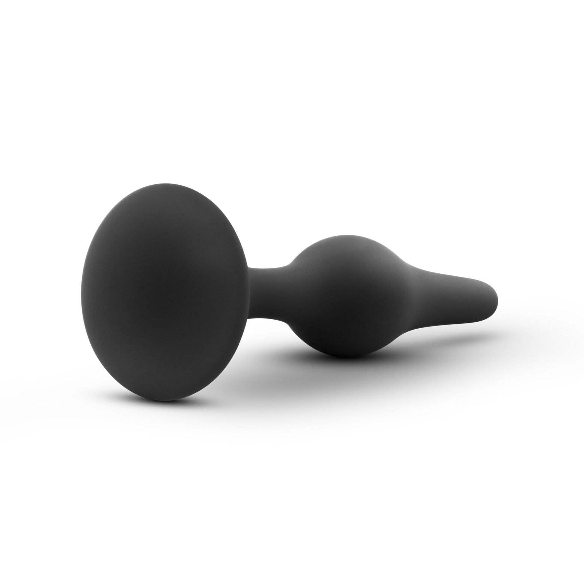 Luxe - Beginner Plug Small - Black by Blush 819835022824 available at EroticWarehouse.com