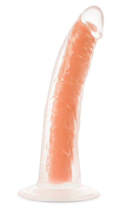Neo Elite Glow in the Dark - Lavo - 7 Inch Silicone Dual Density Dildo - Neon Orange | 819835026044 | Available at EroticWarehouse.com