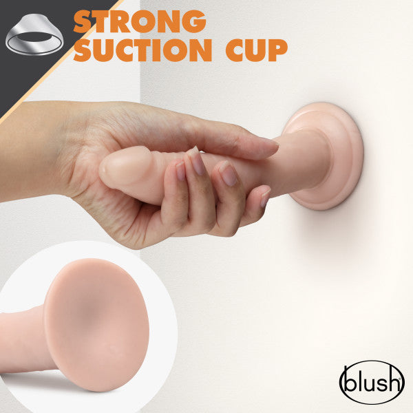 Dr. Skin Glide - 7.5 Inch Self Lubricating Dildo - Vanilla | 819835025863 | Available at EroticWarehouse.com