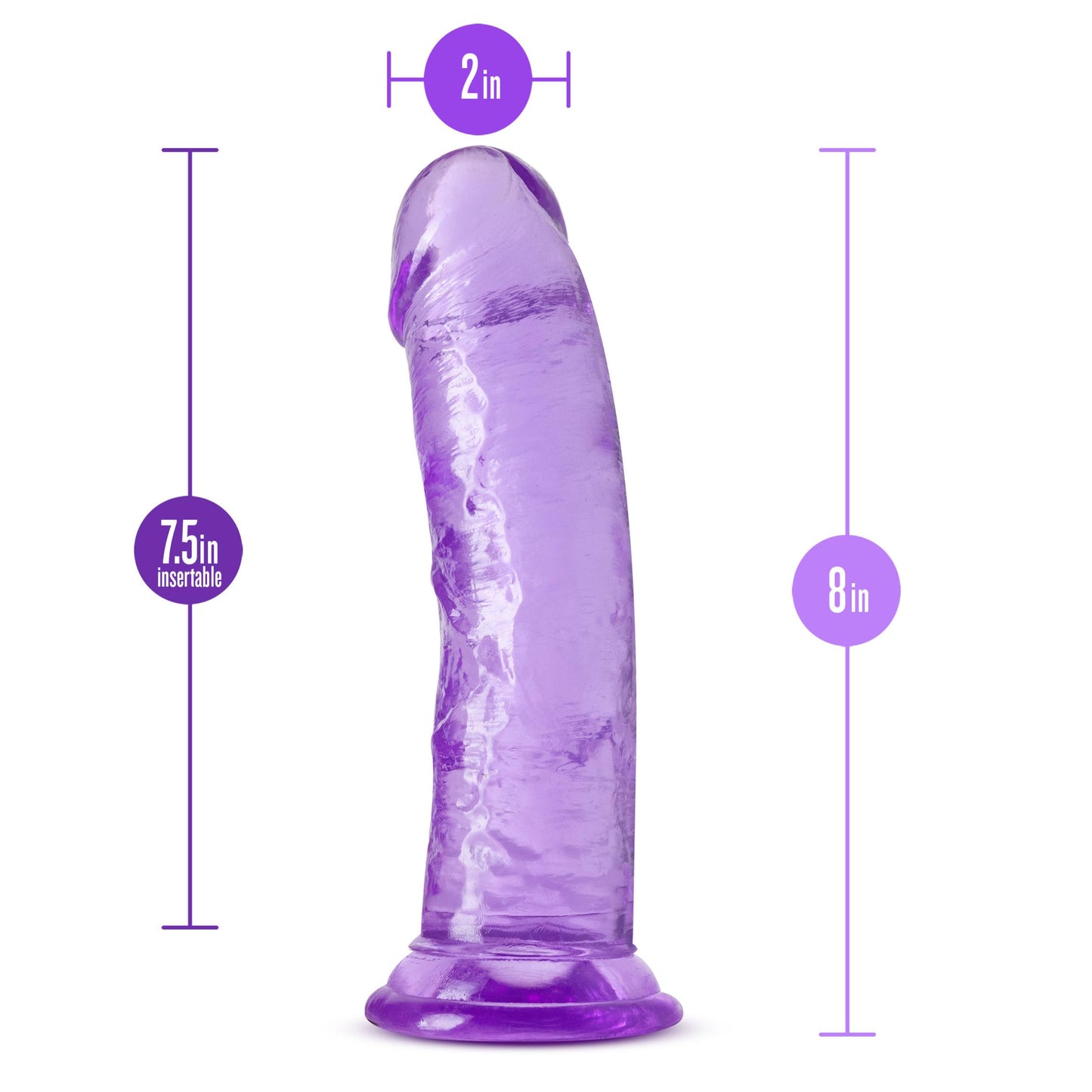 B Yours Plus - Roar N” Ride - Purple | 819835026778 | Available at EroticWarehouse.com