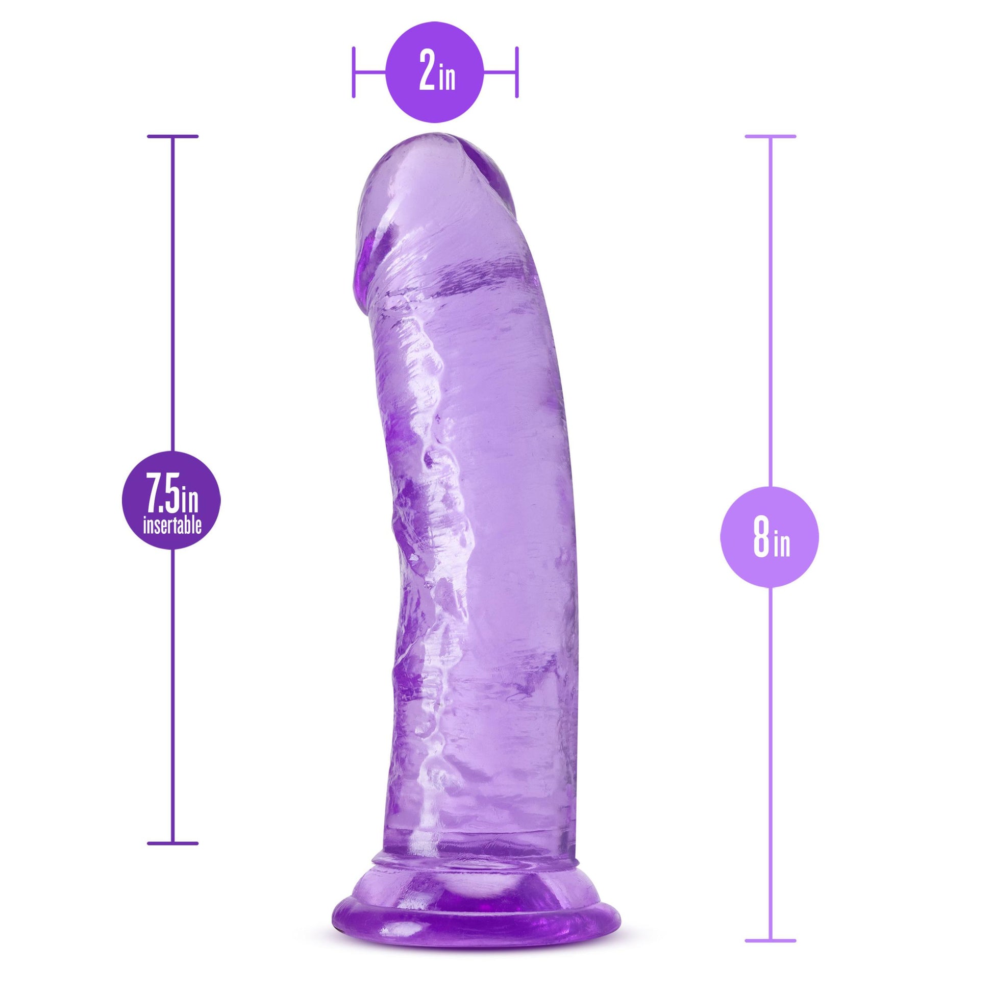 B Yours Plus - Roar N” Ride - Purple | 819835026778 | Available at EroticWarehouse.com