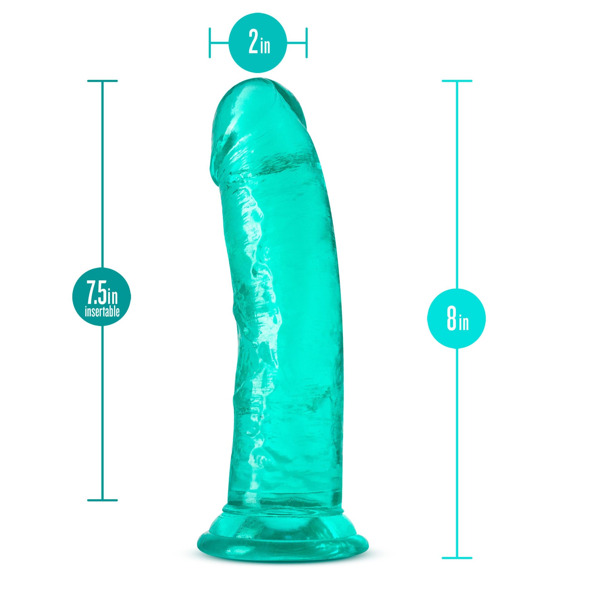 B Yours Plus - Roar n' Ride - Teal | 819835027584 | Available at EroticWarehouse.com