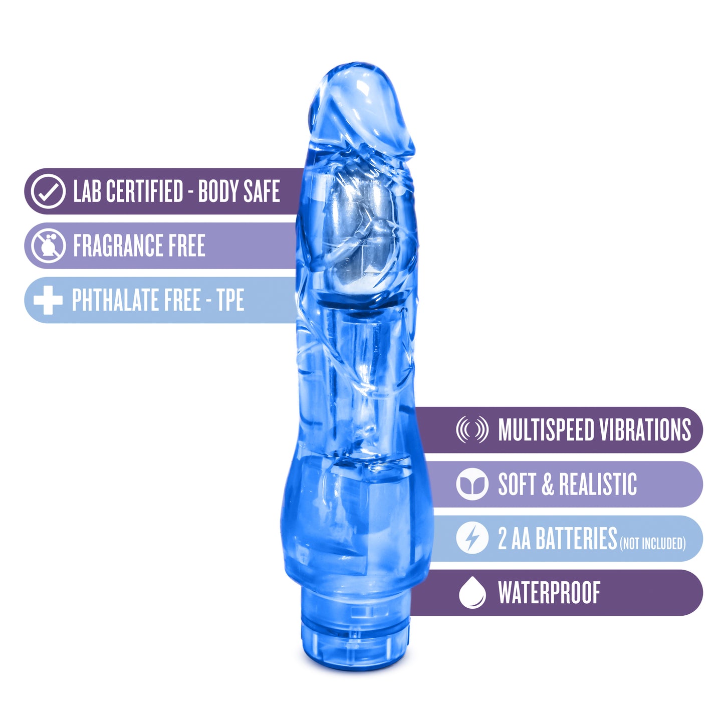 Fantasy Vibe - Blue | 735380130121 | Available at EroticWarehouse.com