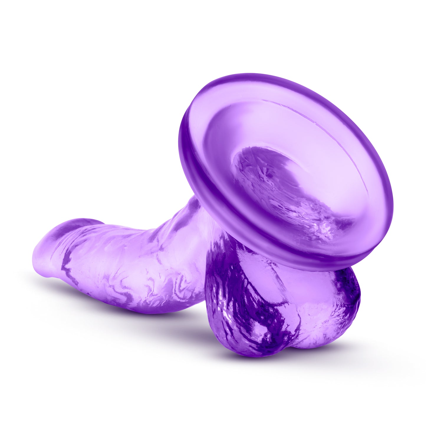 Naturally Yours - 4 Inch Mini Cock - Purple | 819835020257 | Available at EroticWarehouse.com