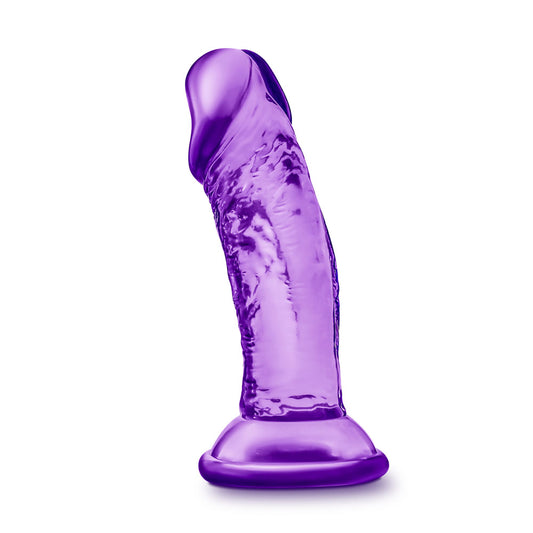B Yours - Sweet n' Small 4 Inch Dildo With Suction Cup - Purple | 819835023166 | Available at EroticWarehouse.com