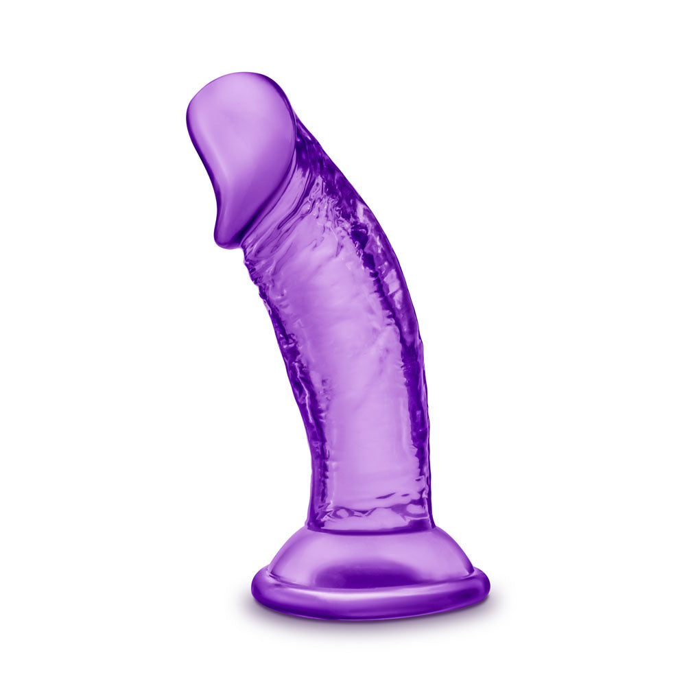 B Yours - Sweet n' Small 4 Inch Dildo With Suction Cup - Purple | 819835023166 | Available at EroticWarehouse.com
