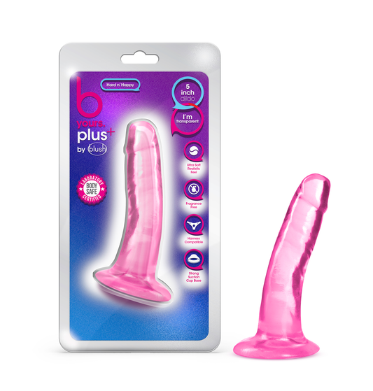 B Yours Plus - Hard N’ Happy - Pink | 819835026716 | Available at EroticWarehouse.com