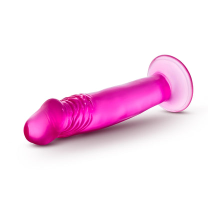 B Yours - Sweet n' Small 6 Inch Dildo With Suction Cup - Pink | 819835023098 | Available at EroticWarehouse.com