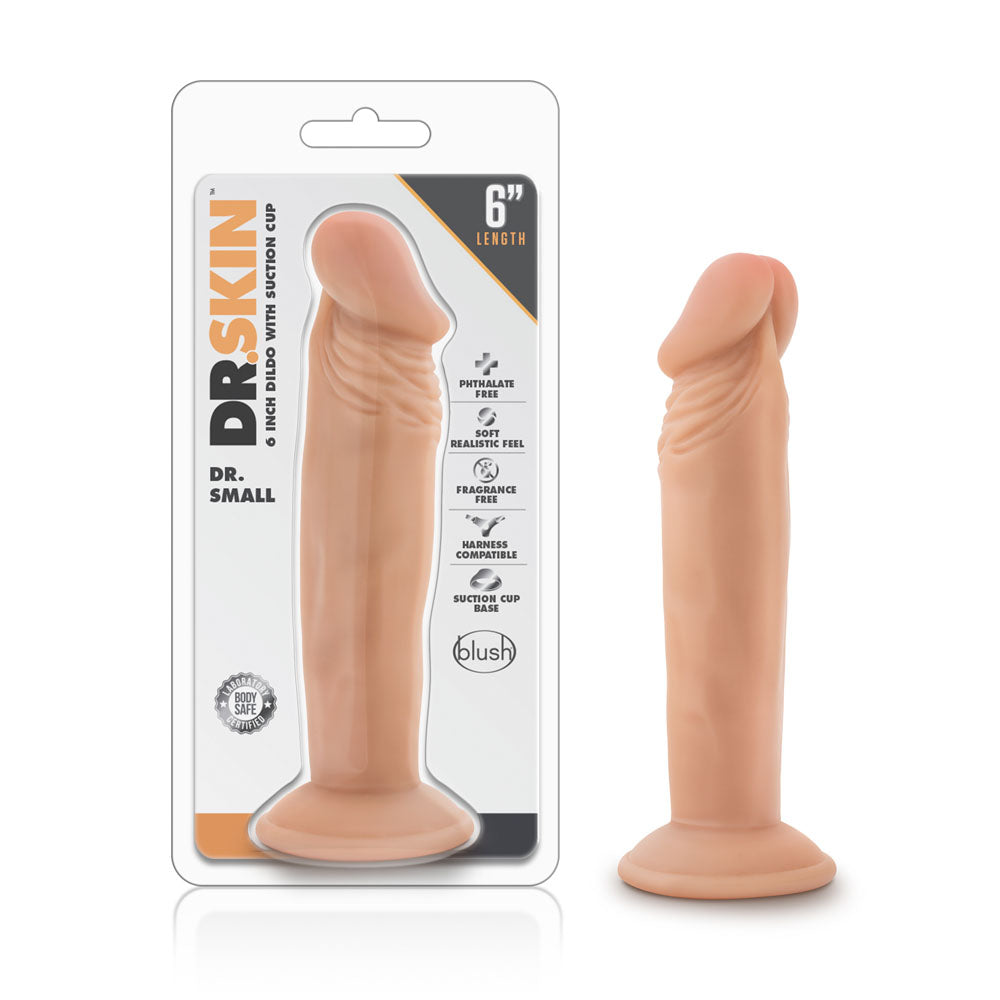 Dr. Skin - Dr. Small - 6 Inch Dildo - Vanilla | 819835023074 | Available at EroticWarehouse.com