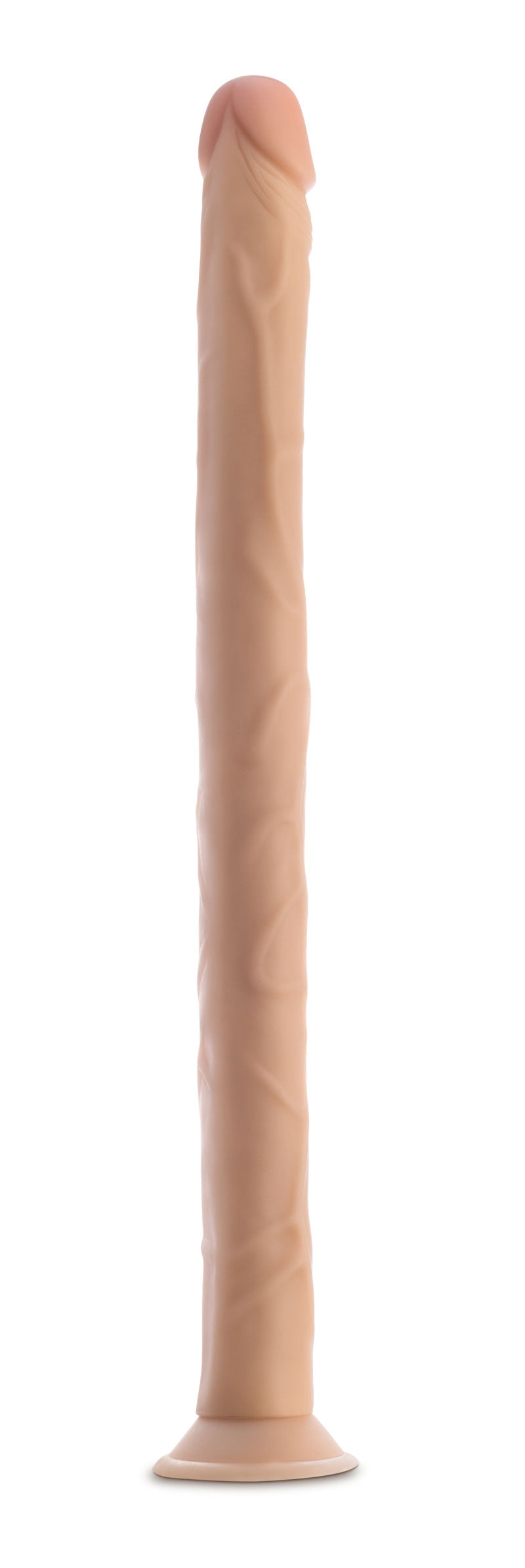 Dr. Skin - 19 Inch Dildo - Beige | 819835029113 | Available at EroticWarehouse.com