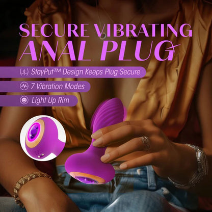 Oh My Gem - Charm Plug - Amethyst - Purple | 810138370544 | Available at EroticWarehouse.com