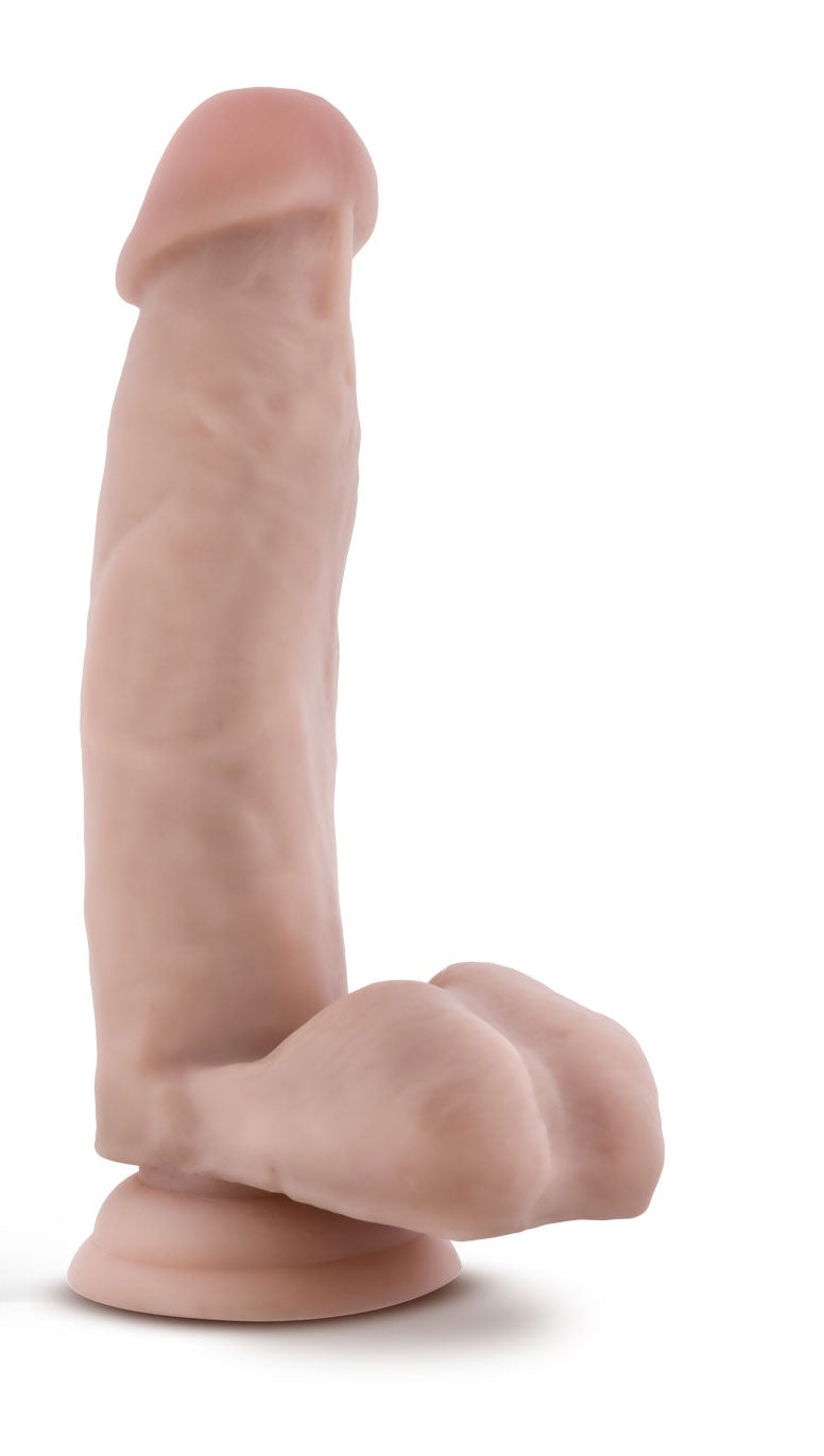 Dr. Skin - Dr. Mark - 7 Inch Dildo With Balls - Beige | 819835029335 | Available at EroticWarehouse.com