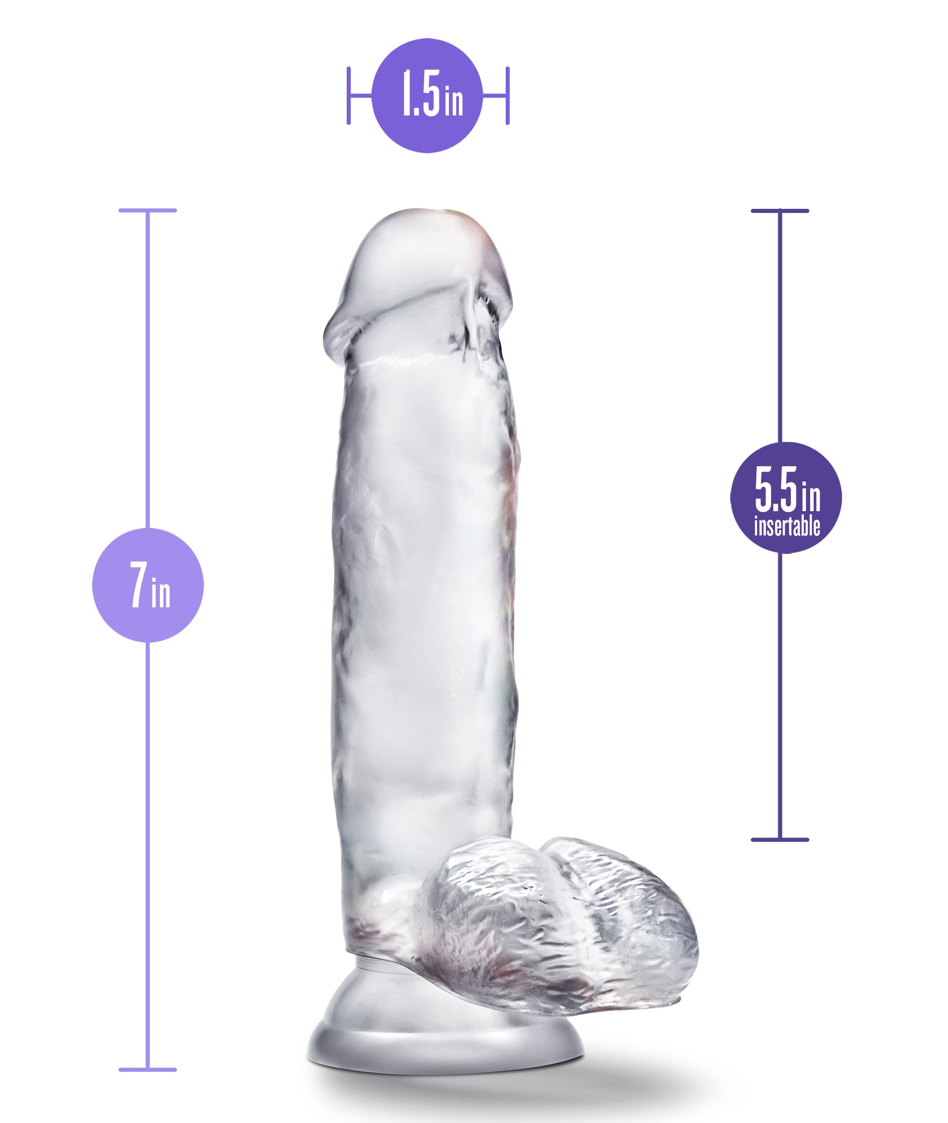 B Yours Diamond - Gleam - Clear | 819835028192 | Available at EroticWarehouse.com