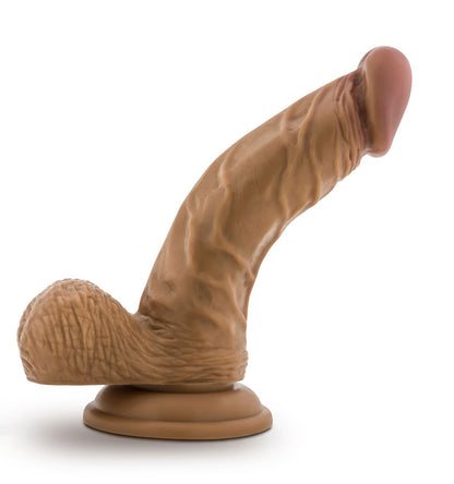 Dr. Skin - Dr. Stephen - 6.5 Inch Dildo With Balls - Tan | 819835029281 | Available at EroticWarehouse.com