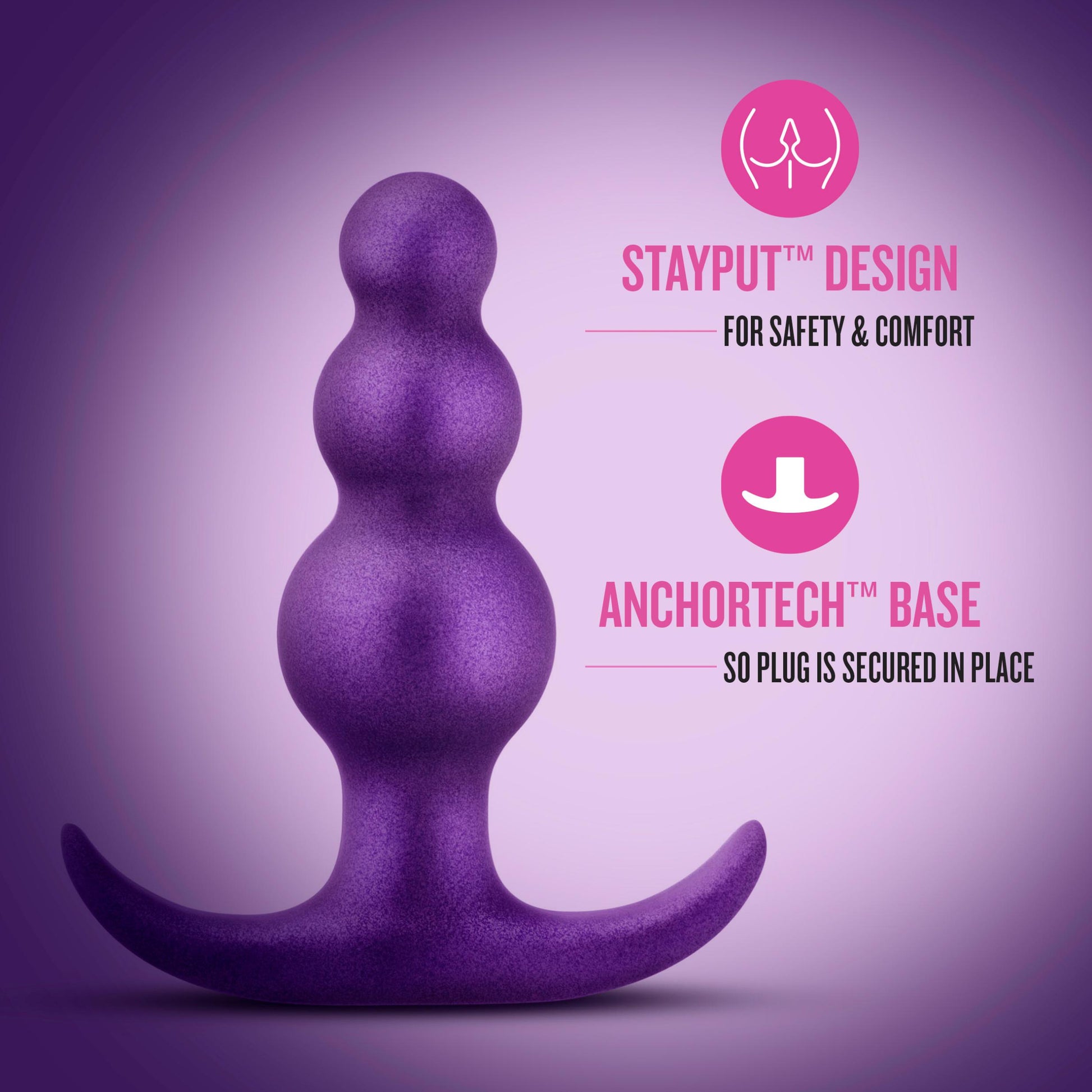 Anal Adventures Matrix - Supernova Plug - Galactic Purple | 819835029731 | Available at EroticWarehouse.com