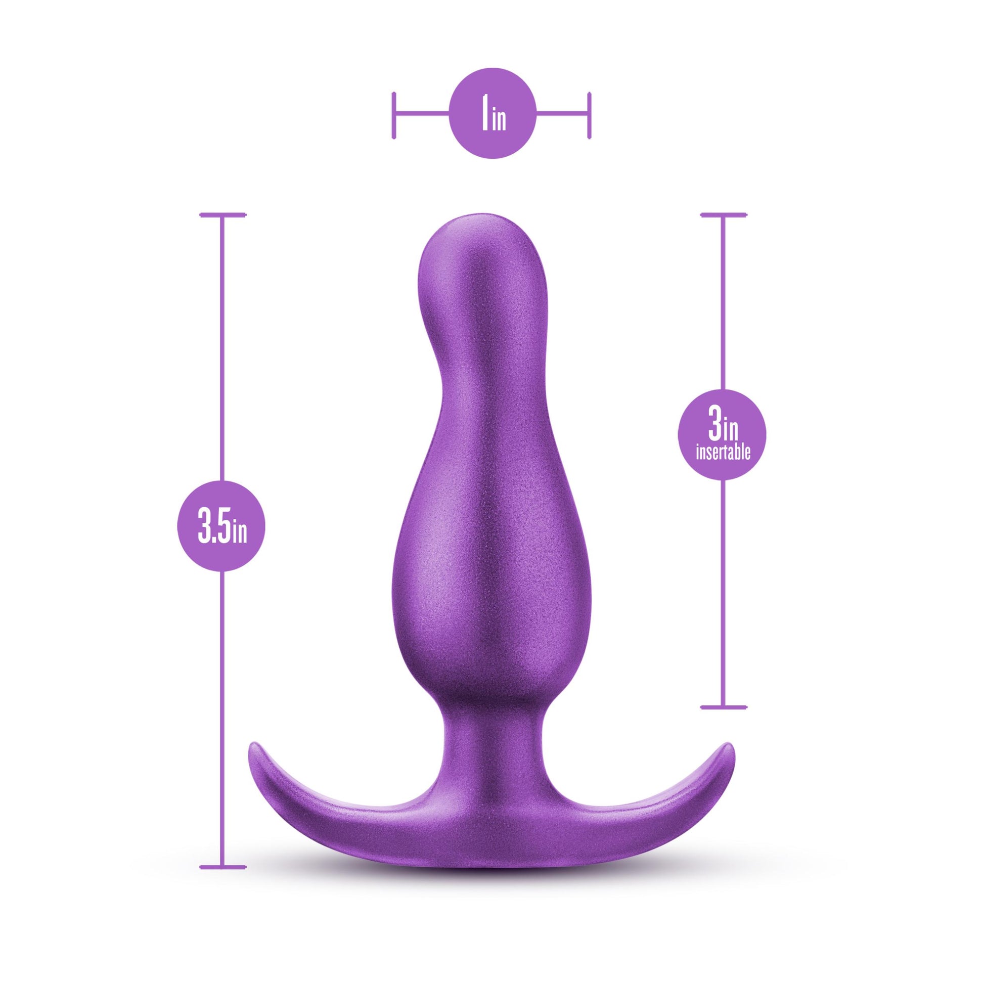 Anal Adventures Matrix - Quantum Plug - Galactic Purple | 819835029724 | Available at EroticWarehouse.com