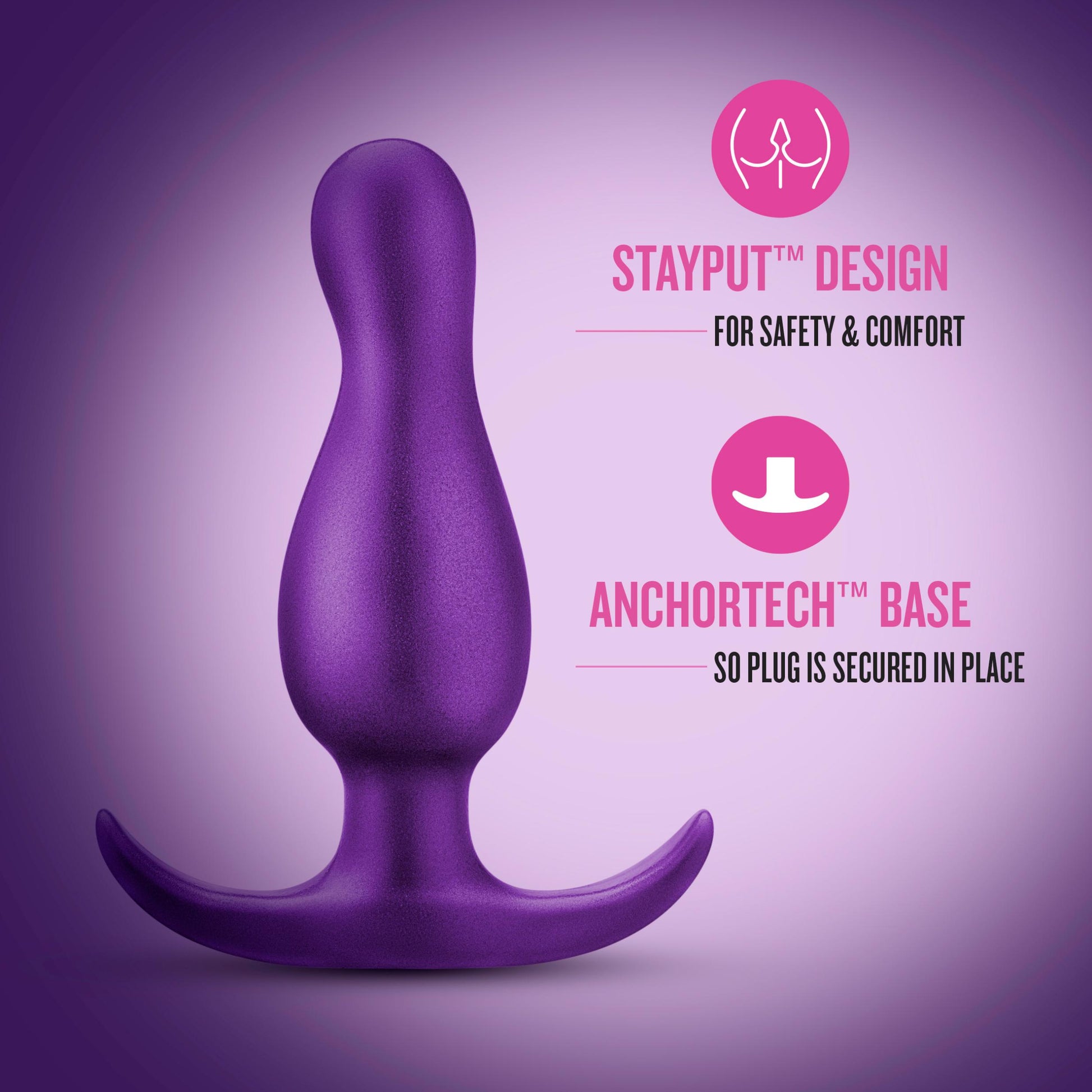Anal Adventures Matrix - Quantum Plug - Galactic Purple | 819835029724 | Available at EroticWarehouse.com