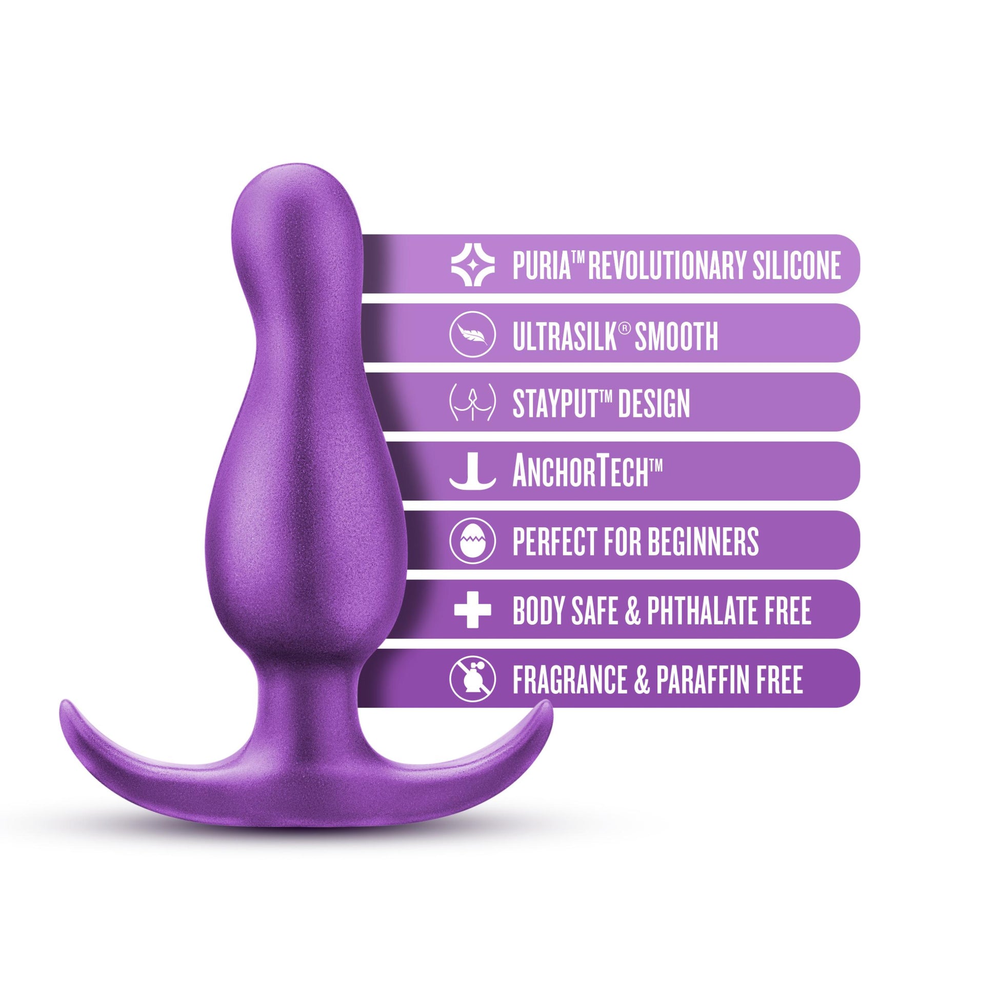 Anal Adventures Matrix - Quantum Plug - Galactic Purple | 819835029724 | Available at EroticWarehouse.com