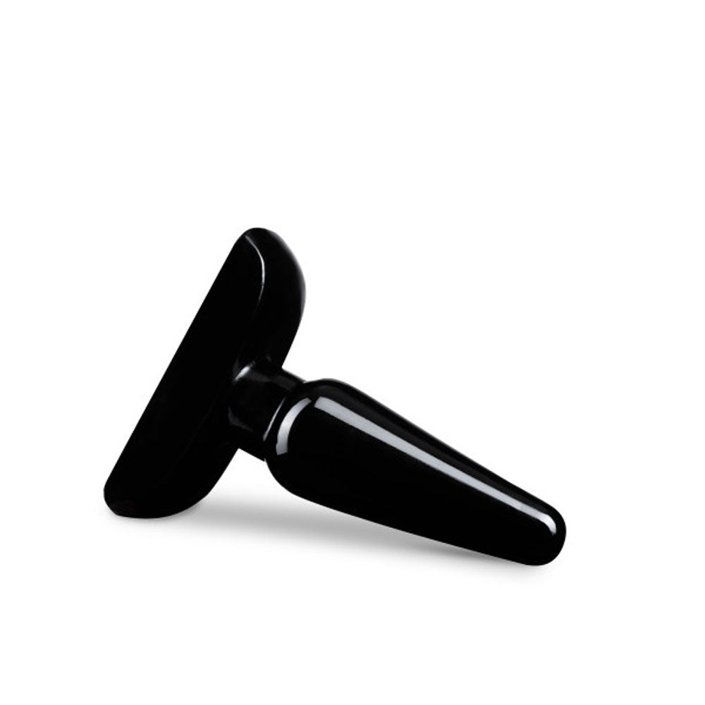 Anal Adventures - Basic Anal Plug - Small - Black | 819835024972 | Available at EroticWarehouse.com