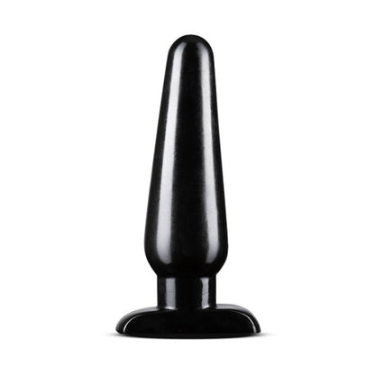 Anal Adventures - Basic Anal Plug - Large - Black | 819835024996 | Available at EroticWarehouse.com