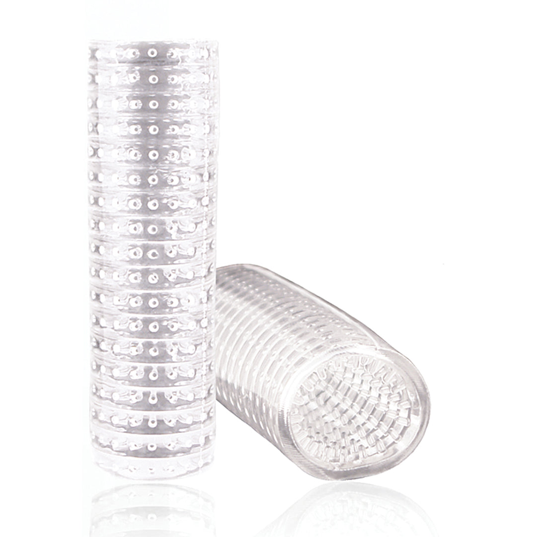 M for Men Stroke Sleeve - Clear | 735380201258 | Available at EroticWarehouse.com