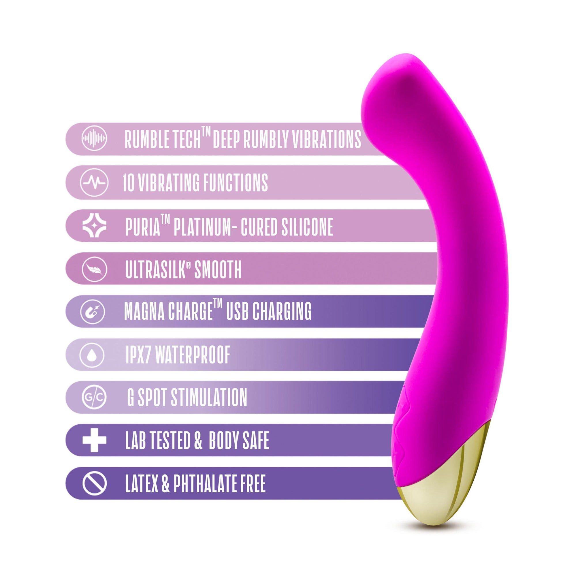 Aria - Bangin' Af - Purple | 819835028765 | Available at EroticWarehouse.com