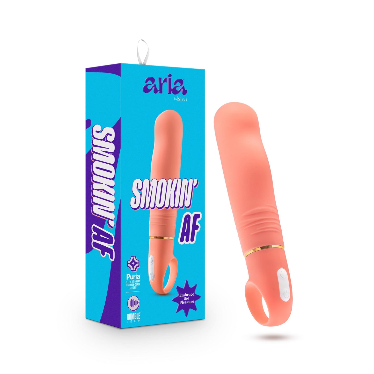 Aria - Smokin' Af - Coral | 819835028710 | Available at EroticWarehouse.com