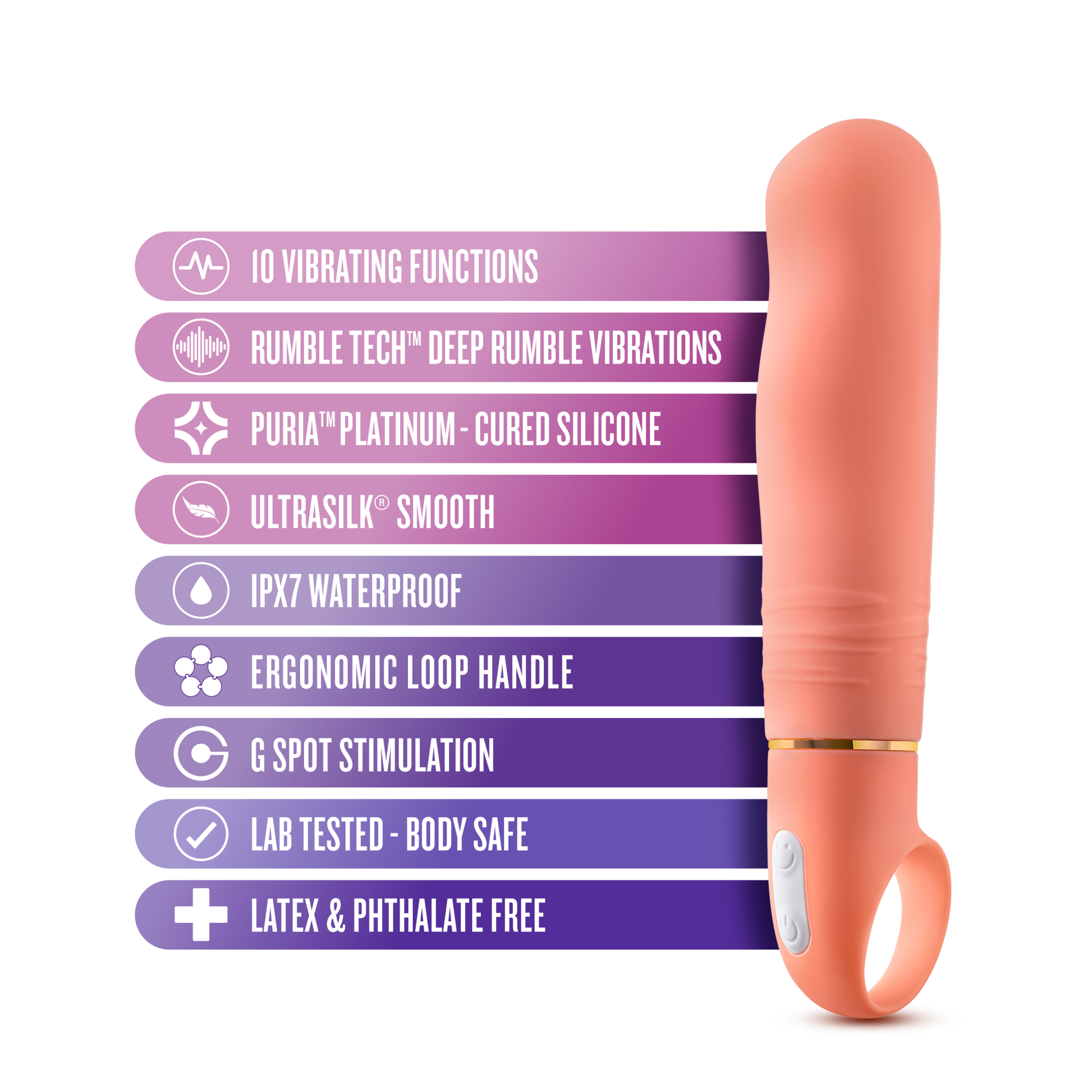 Aria - Smokin' Af - Coral | 819835028710 | Available at EroticWarehouse.com