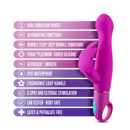 Aria - Naughty Af - Plum | 819835028727 | Available at EroticWarehouse.com
