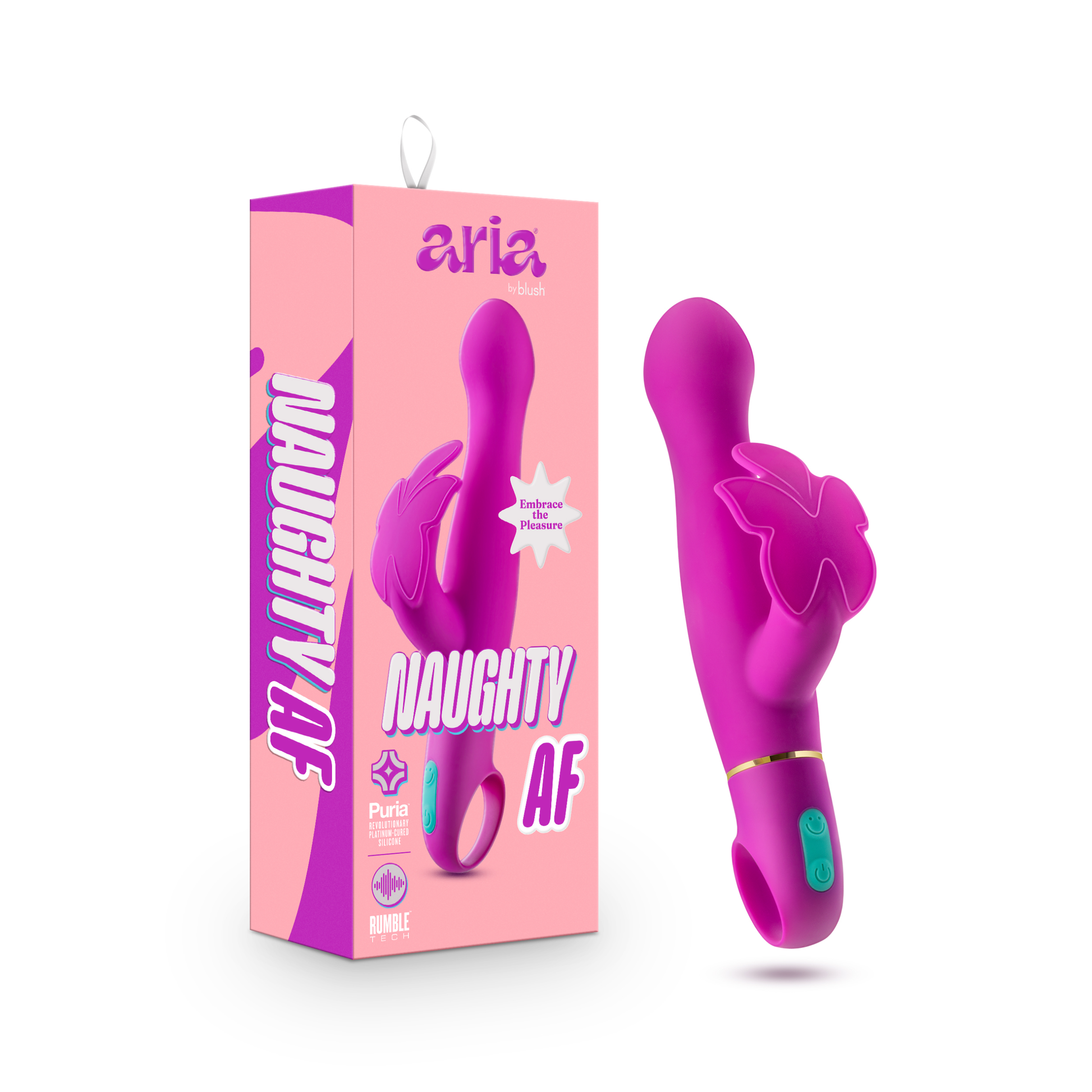 Aria - Naughty Af - Plum | 819835028727 | Available at EroticWarehouse.com