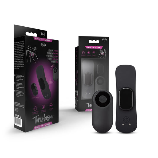 Temptasia - Remote Control Panty - Vibe - Black | 819835026938 | Available at EroticWarehouse.com