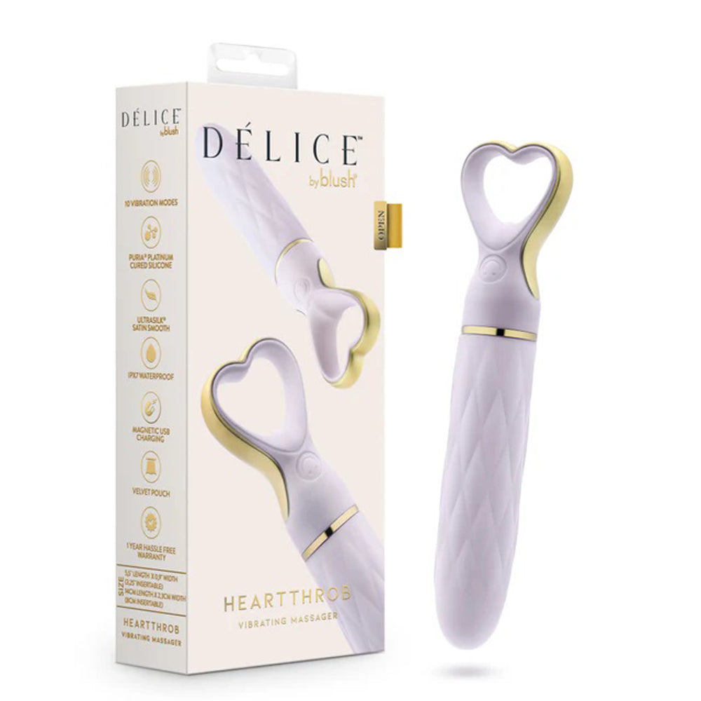 Delice Heartthrob - Lavender Love | 810138370681 | Available at EroticWarehouse.com