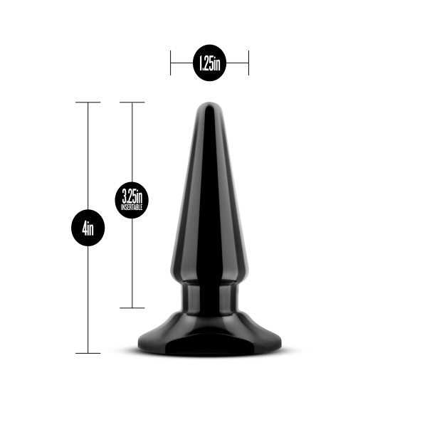 Anal Adventures - Easy Plug - Black | 819835025931 | Available at EroticWarehouse.com