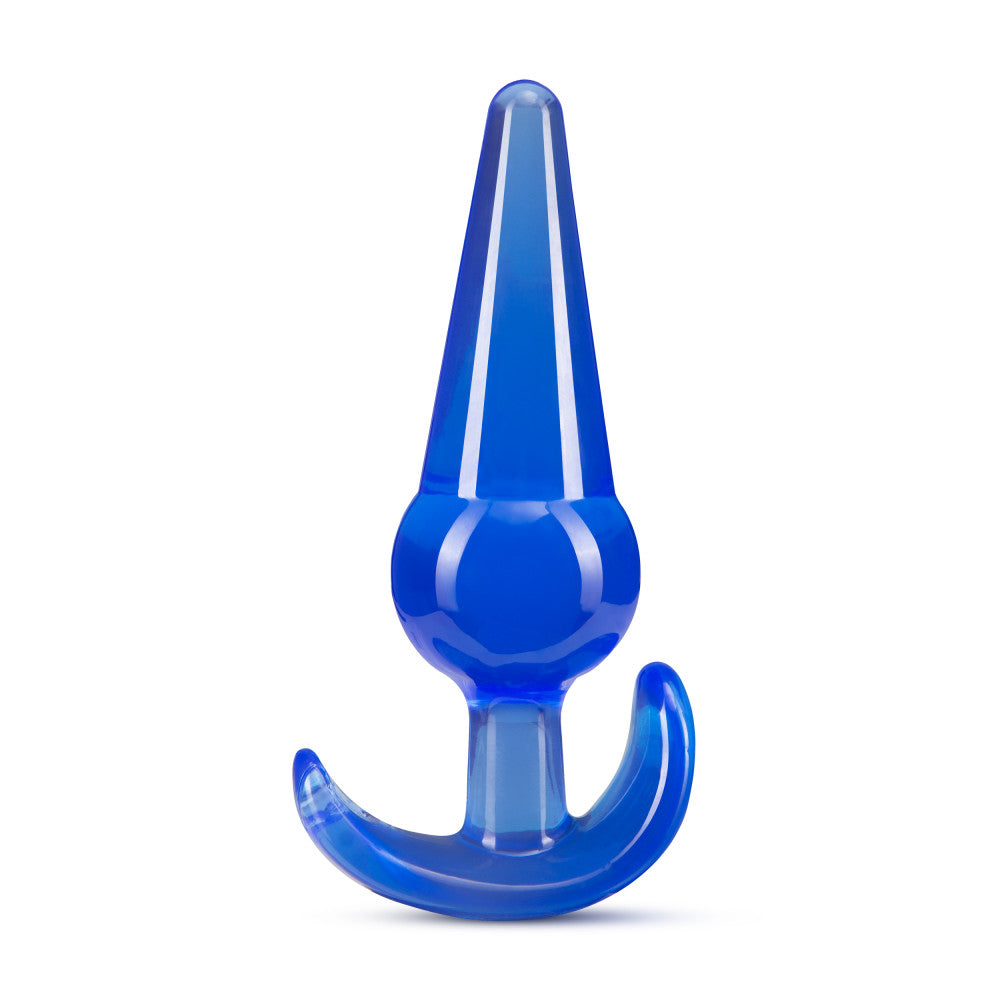 B Yours - Large Anal Plug - Blue | 819835025795 | Available at EroticWarehouse.com