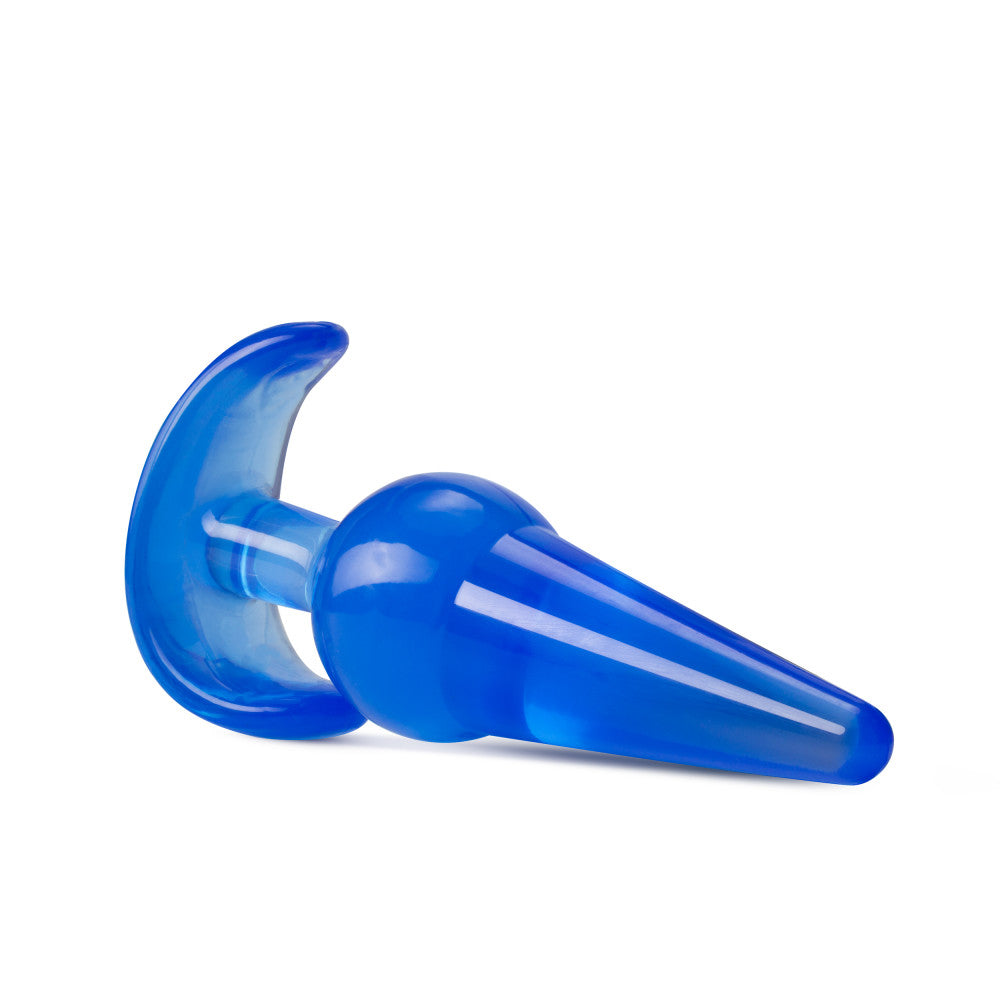 B Yours - Large Anal Plug - Blue | 819835025795 | Available at EroticWarehouse.com