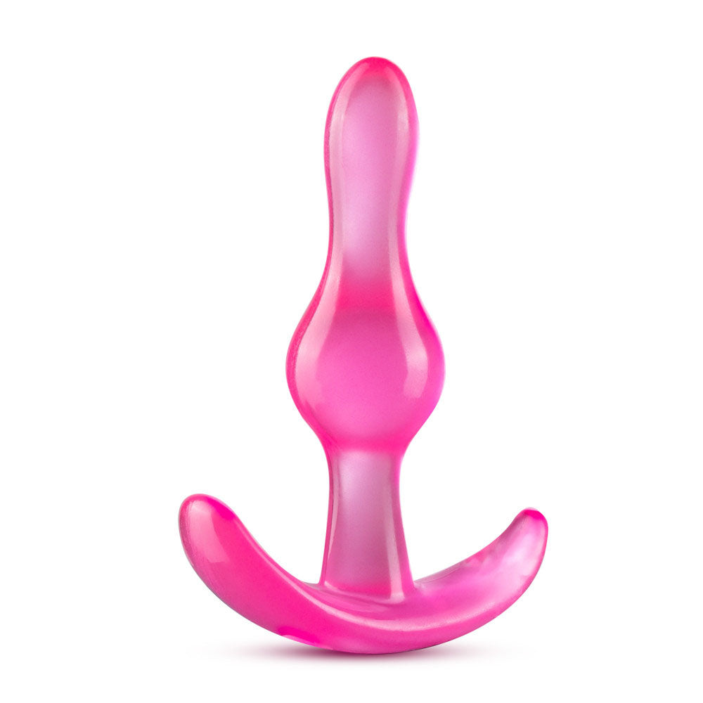B Yours - Curvy Anal Plug - Pink | 819835026082 | Available at EroticWarehouse.com