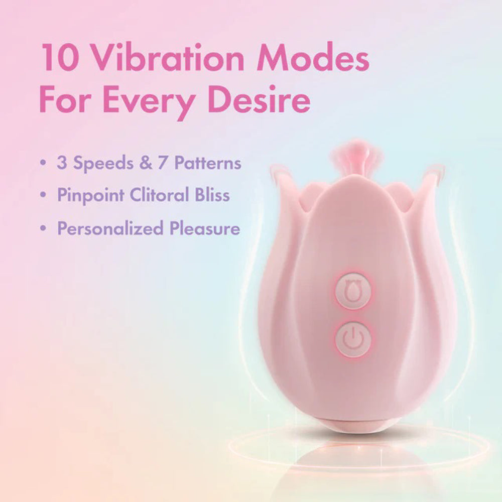 Play With Me Romantic Rose - Pink | 810138370827 | Available at EroticWarehouse.com