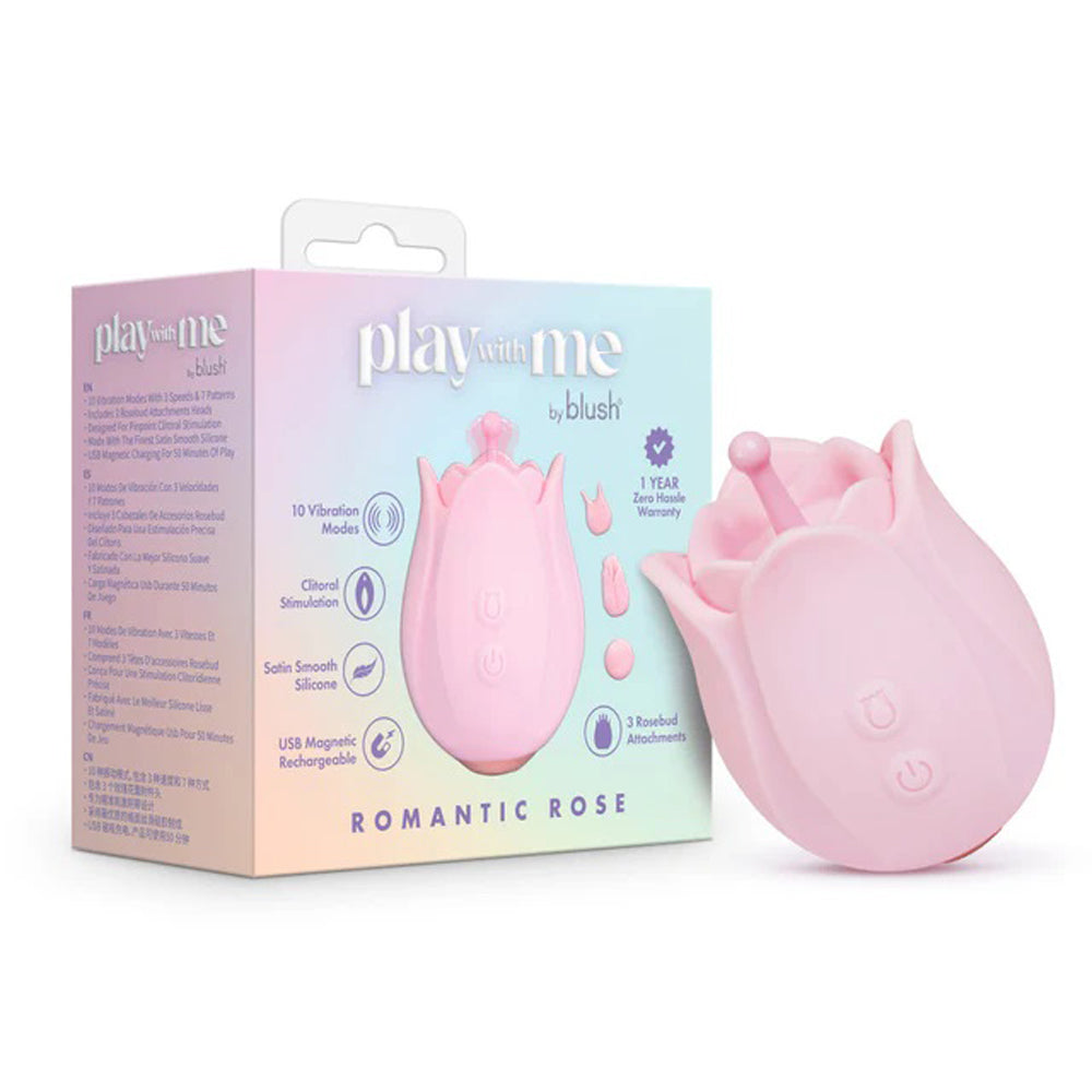 Play With Me Romantic Rose - Pink | 810138370827 | Available at EroticWarehouse.com