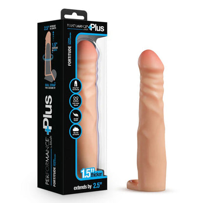 Performance Plus 2.5 Inch Silicone Penis Xtender - Beige | 819835029991 | Available at EroticWarehouse.com