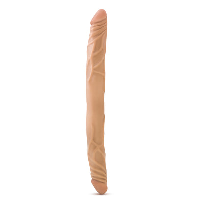 B Yours 14 Inch Double Dildo - Latin | 702730682135 | Available at EroticWarehouse.com