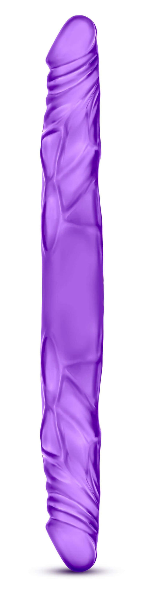 B Yours 14 Inch Double Dildo - Purple | 702730682111 | Available at EroticWarehouse.com