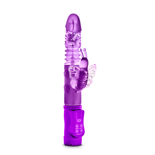 Sexy Things Butterfly Thruster Mini - Purple | 855215007784 | Available at EroticWarehouse.com