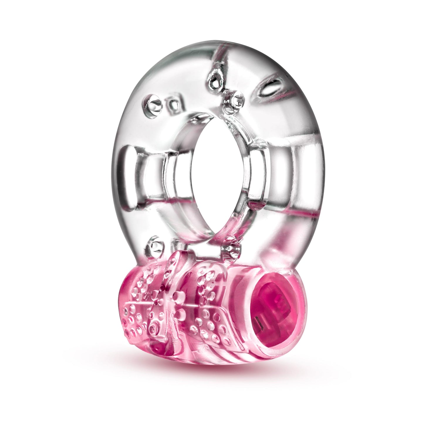 Play With Me - Arouser Vibrating C-Ring - Pink | 850002870473 | Available at EroticWarehouse.com