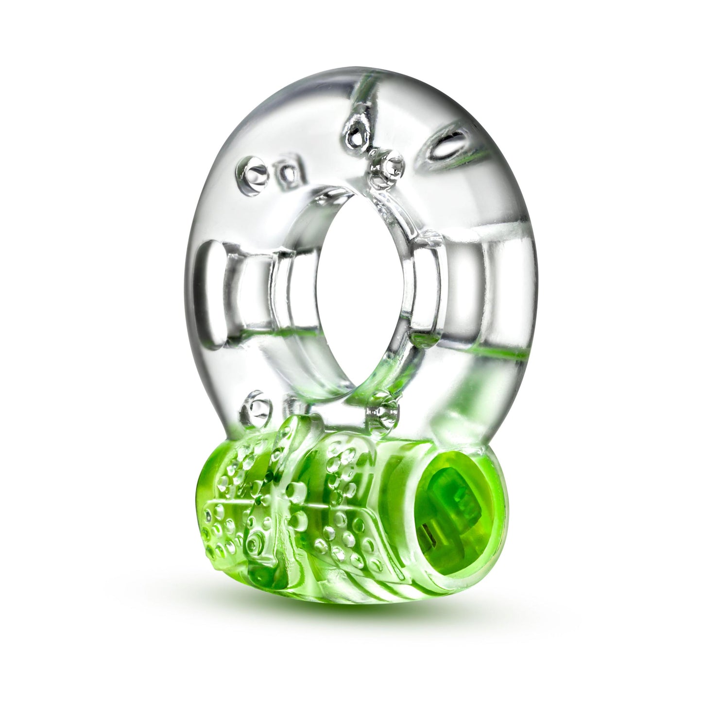 Play With Me - Arouser Vibrating C-Ring - Green | 850002870480 | Available at EroticWarehouse.com