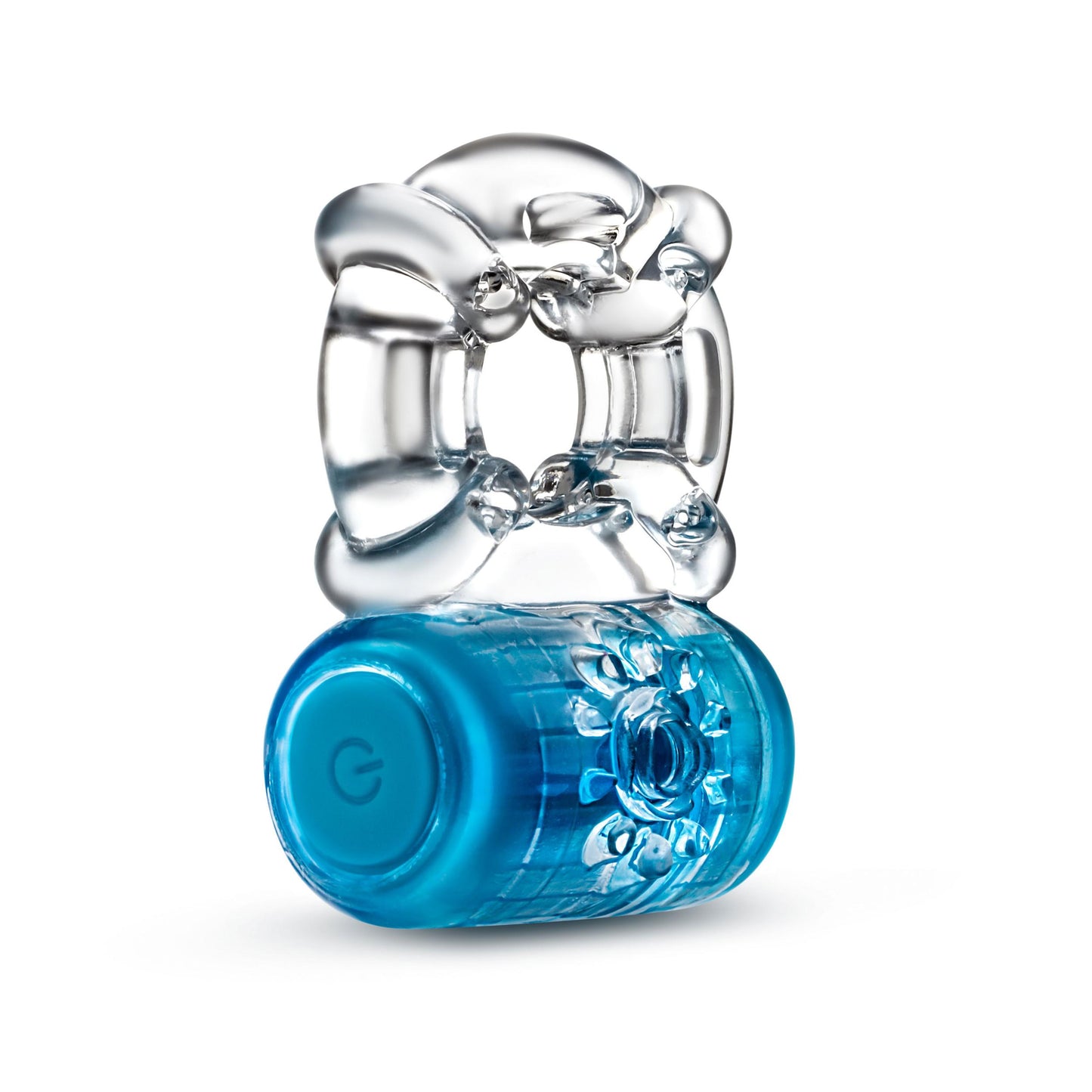 Play With Me - One Night Stand Vibrating C-Ring - Blue | 850002870459 | Available at EroticWarehouse.com