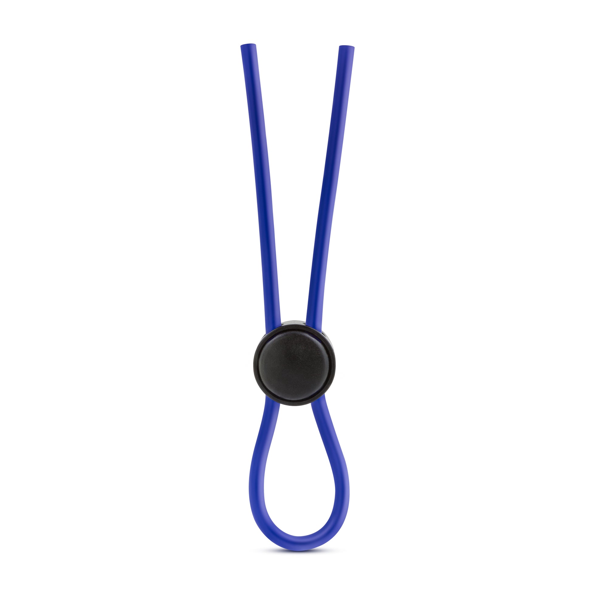 Stay Hard - Silicone Loop Cock Ring - Blue | 853858007482 | Available at EroticWarehouse.com